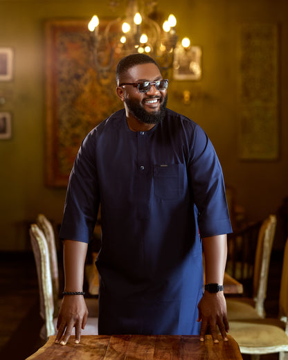 CHANA COUTURE NAVY BLUE 017