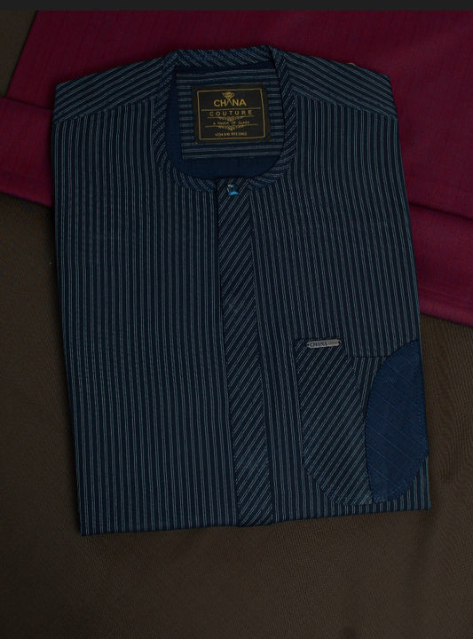 CHANA COUTURE NAVY BLUE KAFTAN  161